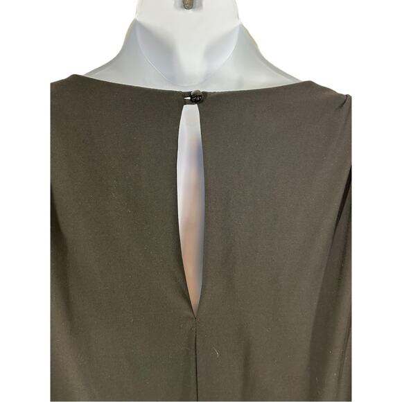 Frank Lyman Design NWT Black Jewel Sleeve Belted Jumpsuit Size 16 - Picture 8 of 16